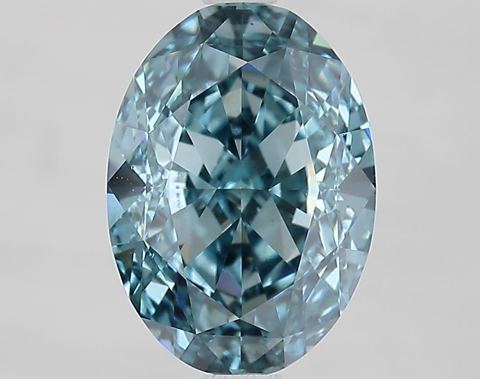 3.06 ct. oval Lab Grown Diamond front image