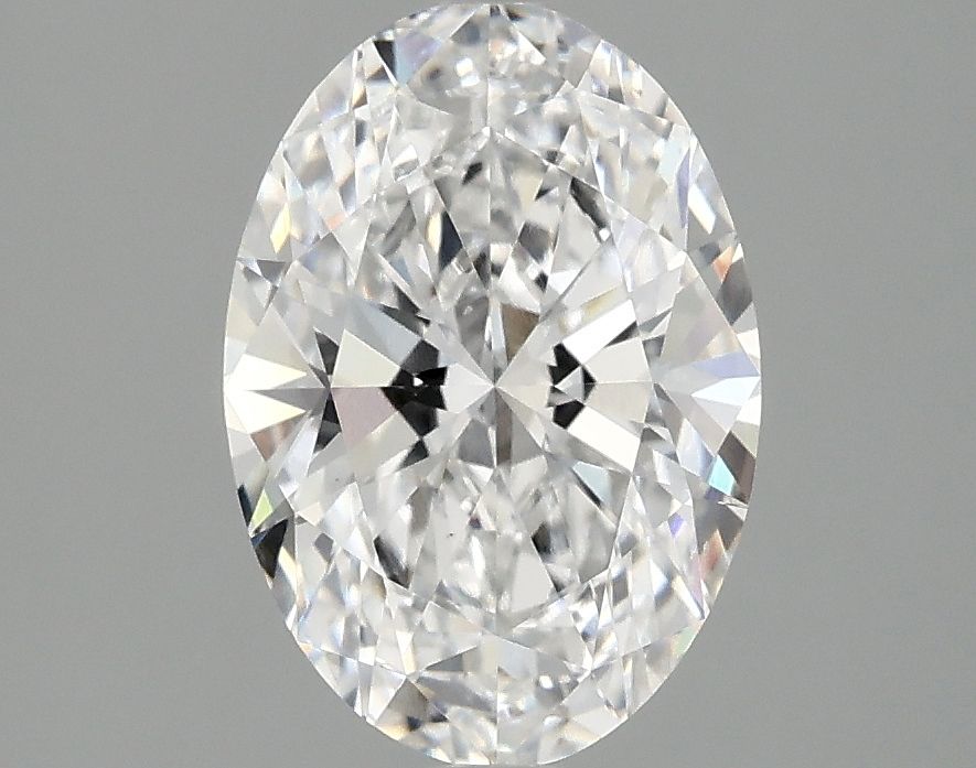 2.10 ct. oval Lab Grown Diamond front image