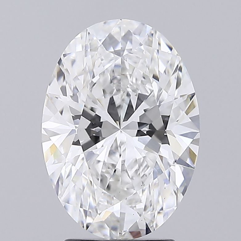3.34 ct. oval Lab Grown Diamond front image
