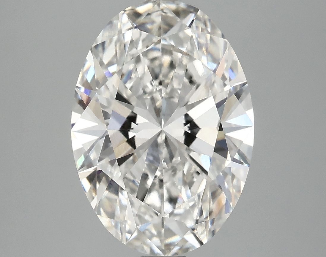 4.10 ct. oval Lab Grown Diamond front image