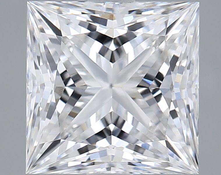 2.07 ct. princess Lab Grown Diamond front image