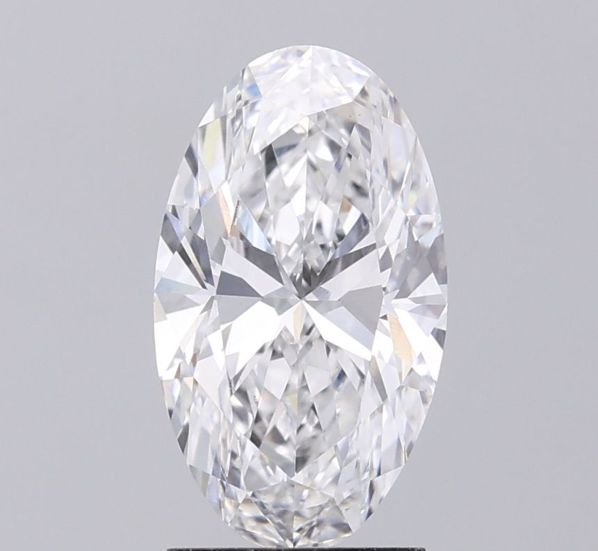 2.09 ct. oval Lab Grown Diamond front image