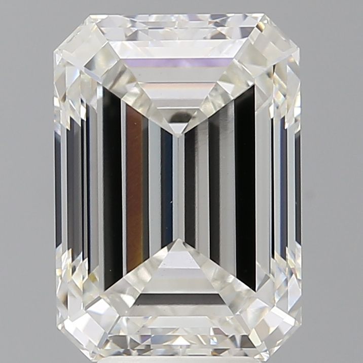 6.01 ct. emerald Lab Grown Diamond front image