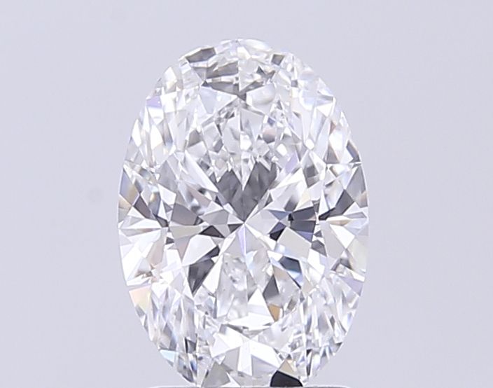 1.72 ct. oval Lab Grown Diamond front image