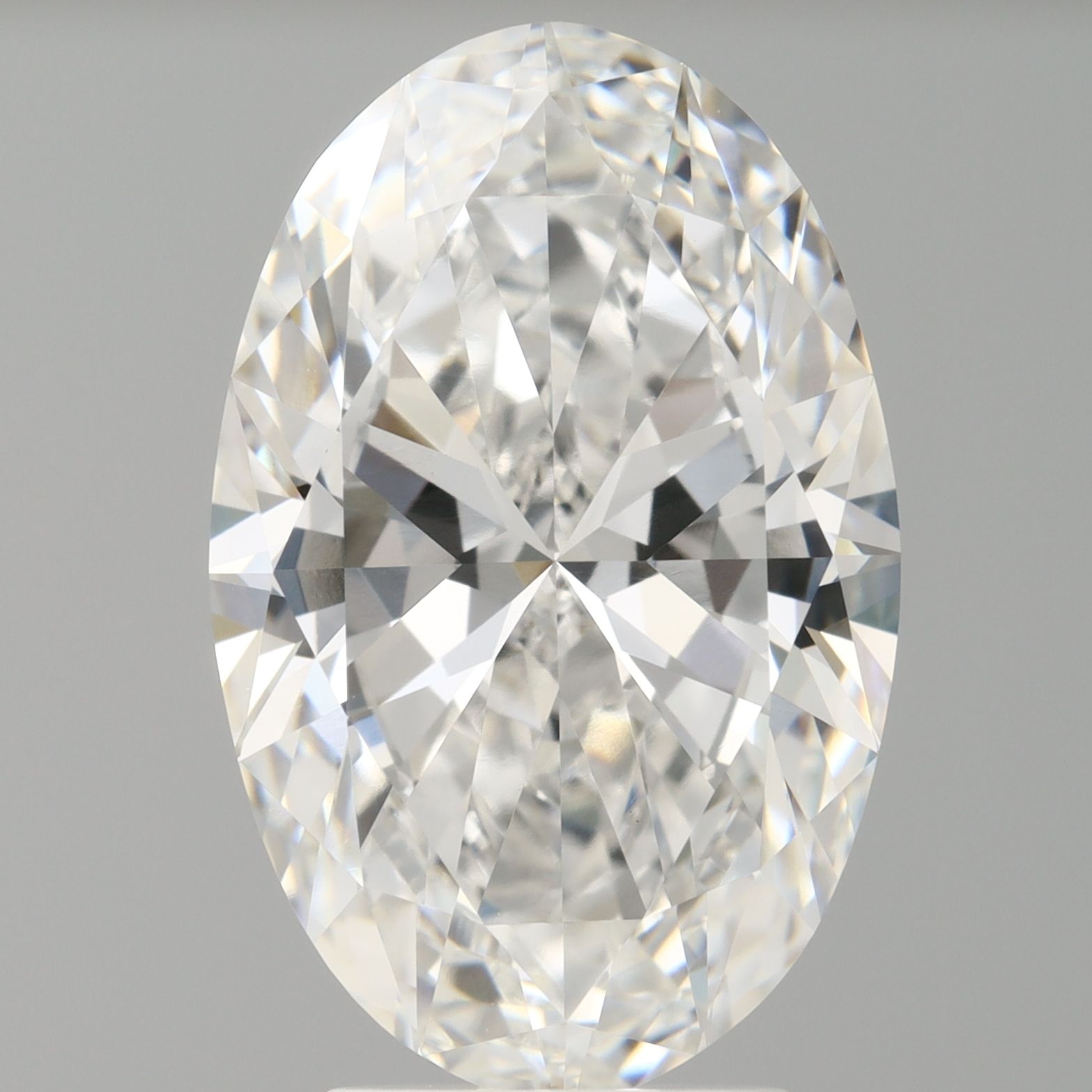 4.09 ct. oval Lab Grown Diamond front image