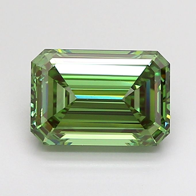 2.55 ct. emerald Lab Grown Diamond front image