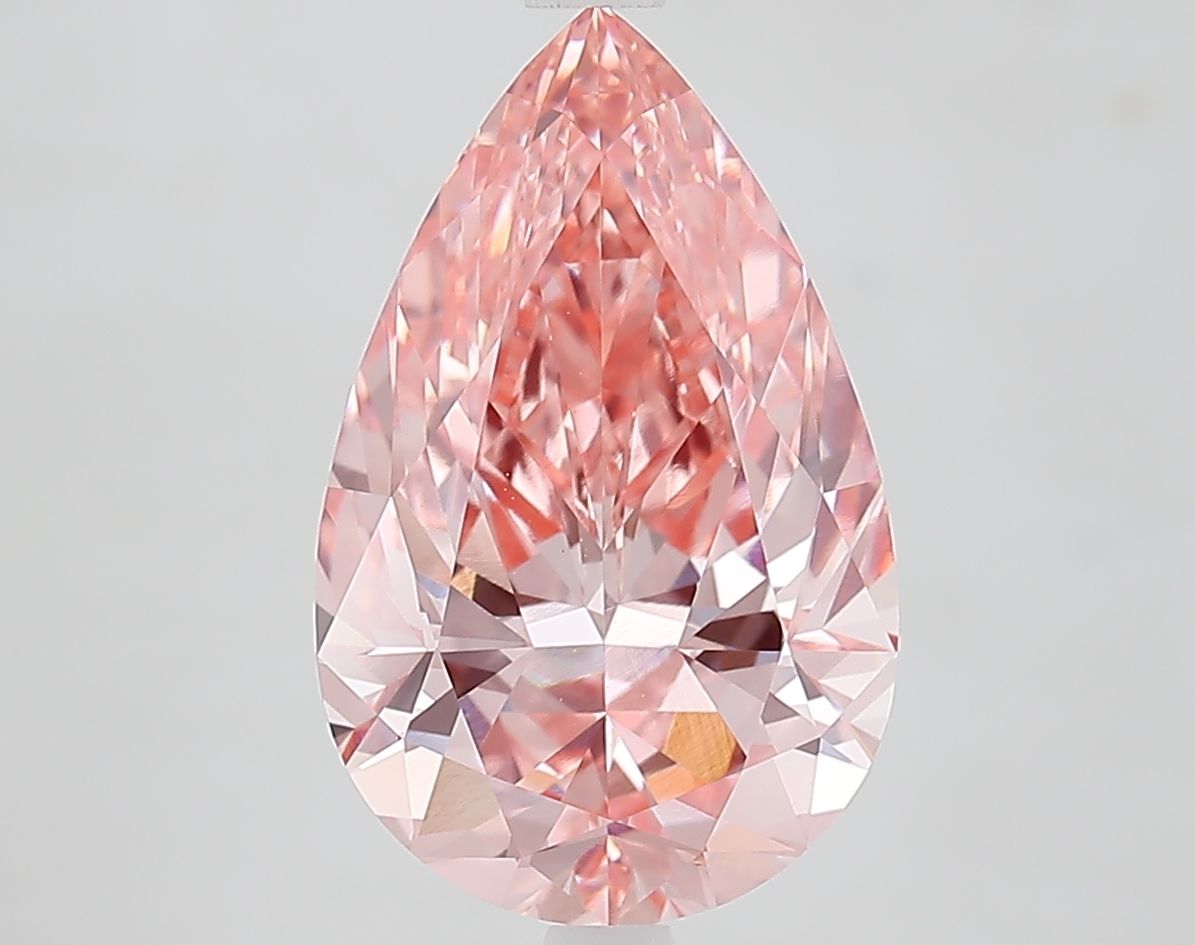 3.82 ct. pear Lab Grown Diamond front image