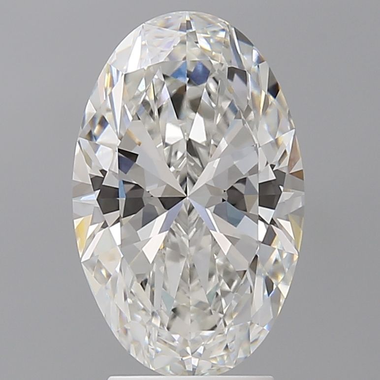 3.53 ct. oval Lab Grown Diamond front image