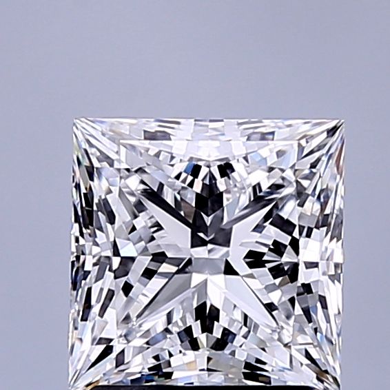 2.20 ct. princess Lab Grown Diamond front image