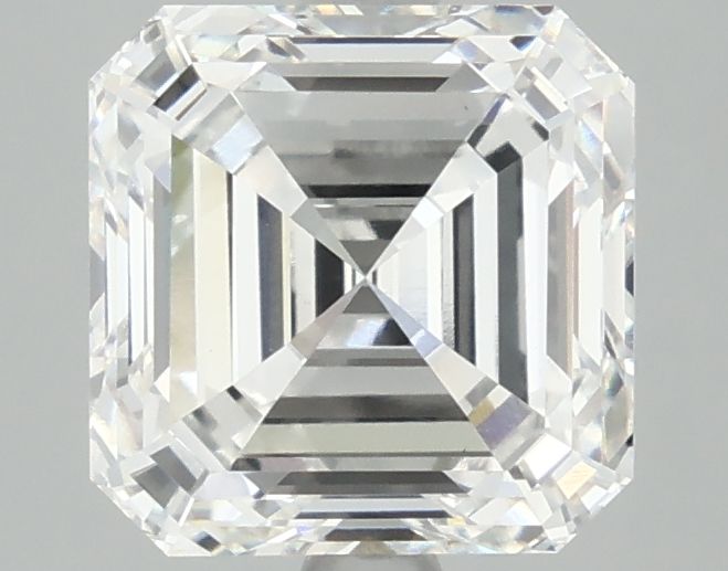 3.12 ct lab-grown Asscher Diamond