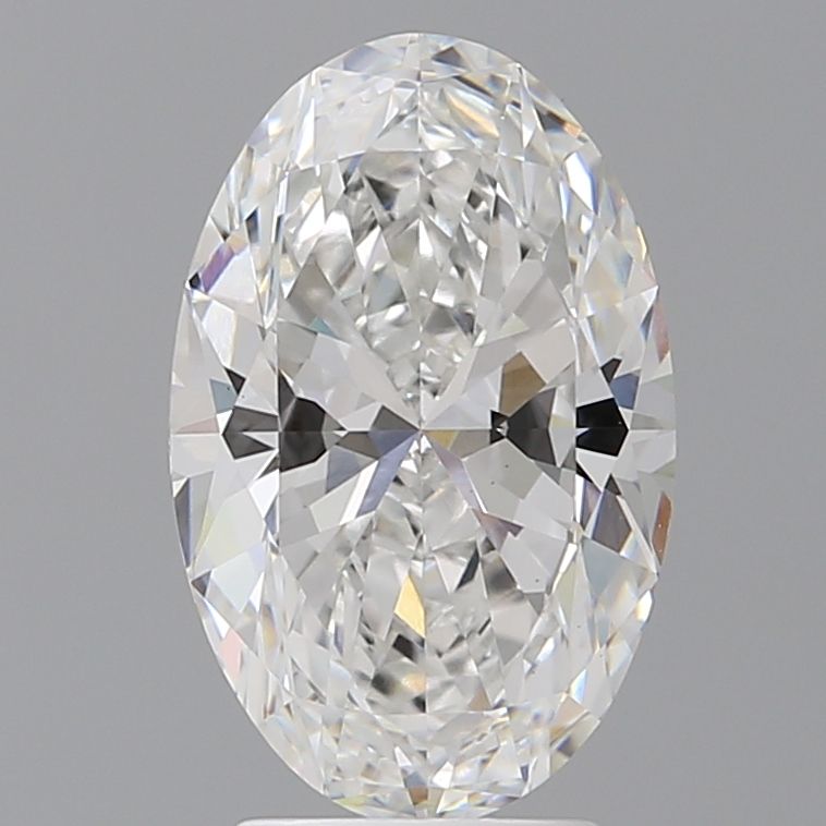 3.52 ct. oval Lab Grown Diamond front image
