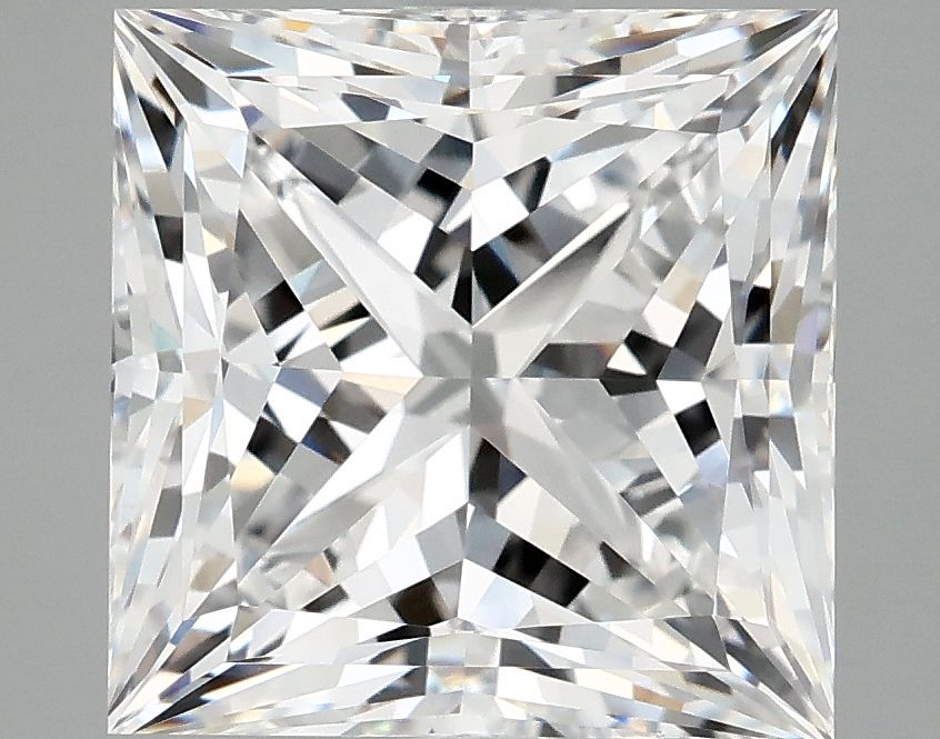 4.19 ct. princess Lab Grown Diamond front image