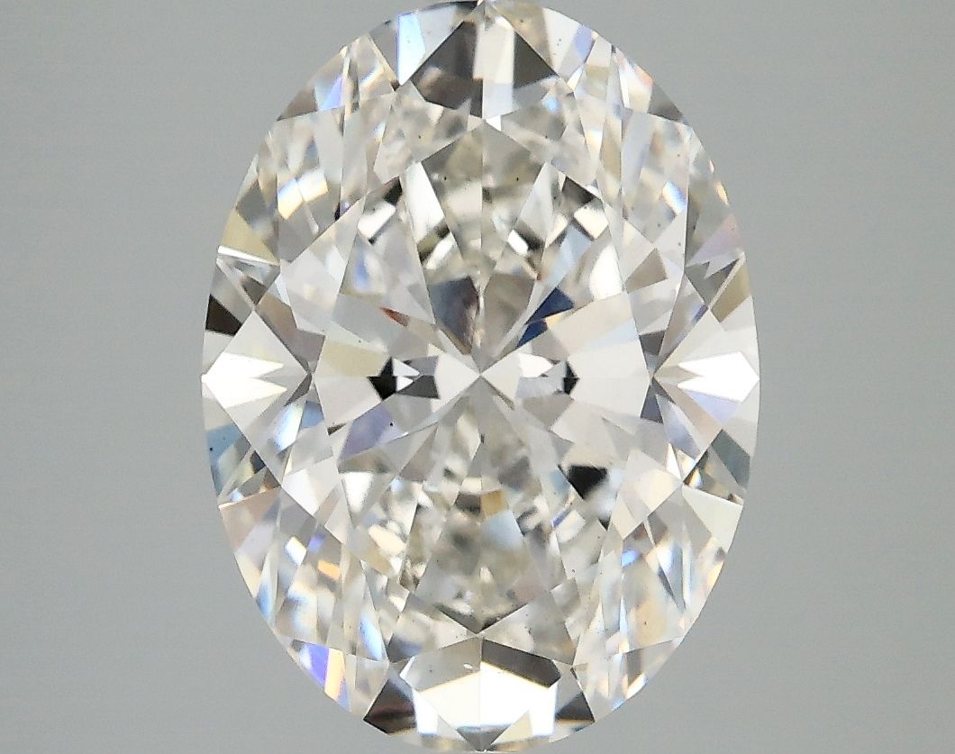 4.02 ct. oval Lab Grown Diamond front image