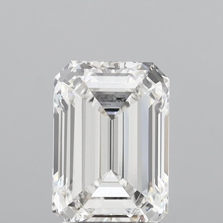2.11 ct. emerald Lab Grown Diamond front image