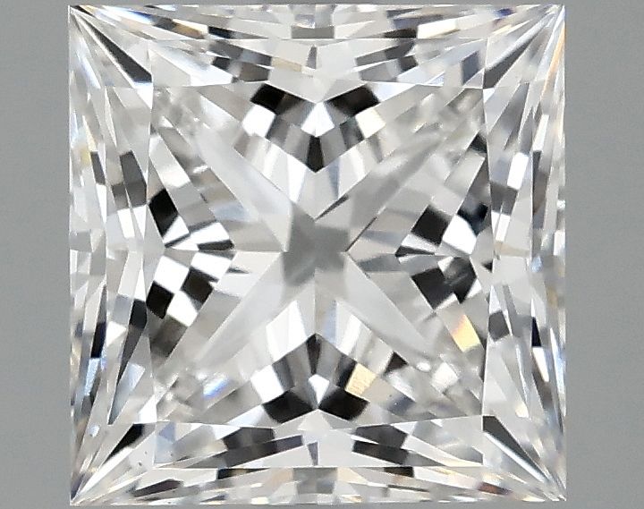 2.10 ct. princess Lab Grown Diamond front image