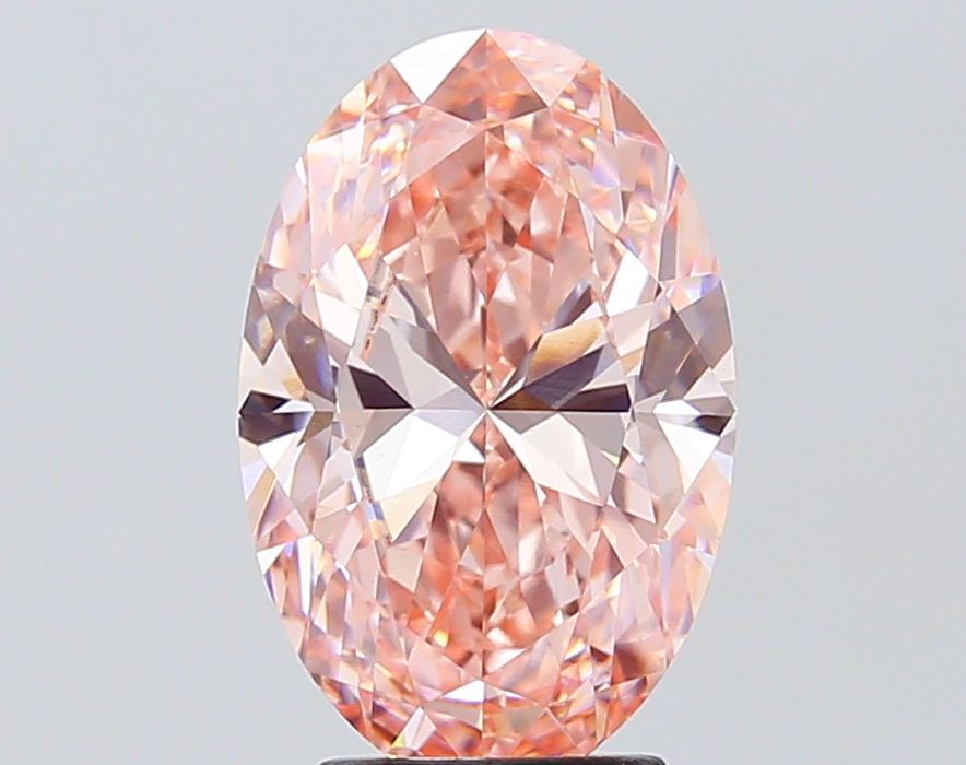3.80 ct. oval Lab Grown Diamond front image