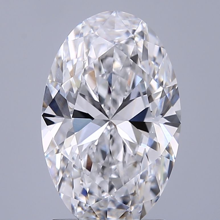 2.07 ct. oval Lab Grown Diamond front image