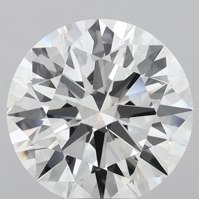 7.02 ct. round Lab Grown Diamond front image