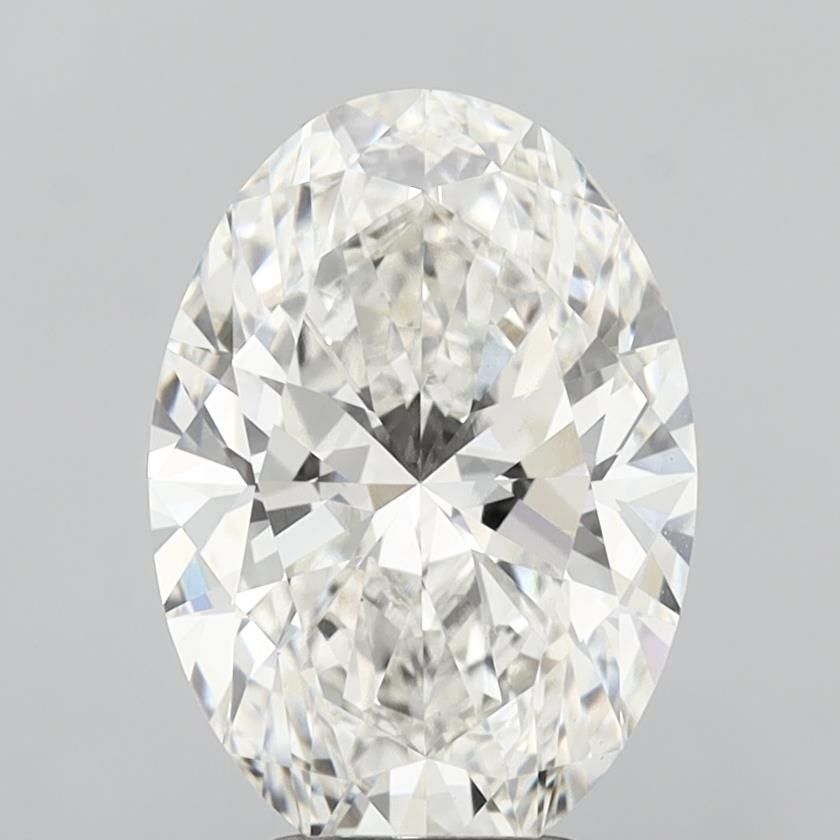4.03 ct. oval Lab Grown Diamond front image