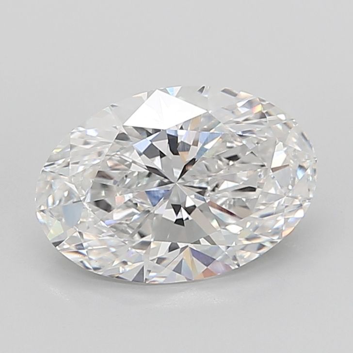 6.08 ct. oval Lab Grown Diamond front image