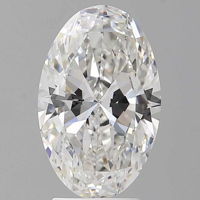 3.55 ct. oval Lab Grown Diamond front image