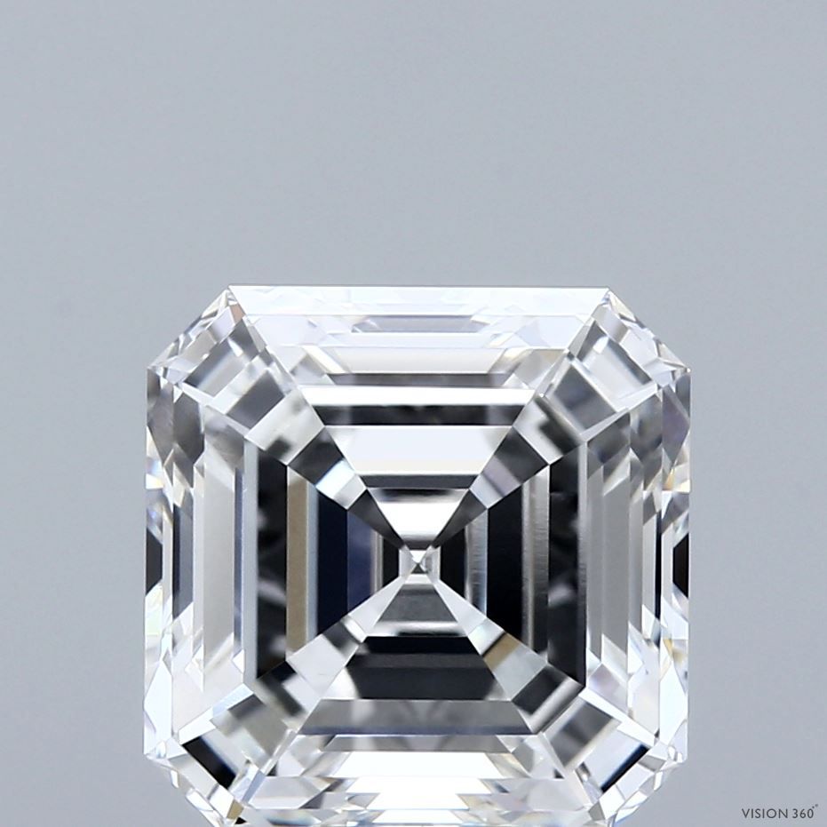 5.03 ct lab-grown Asscher Diamond