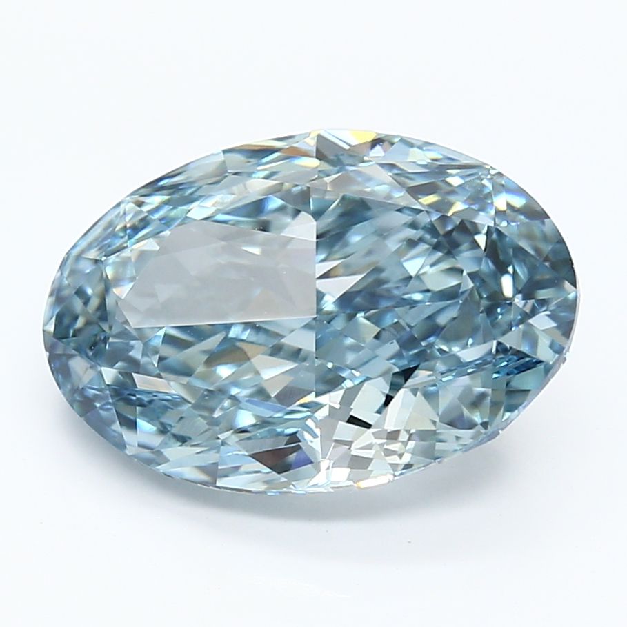 5.48 ct. oval Lab Grown Diamond front image