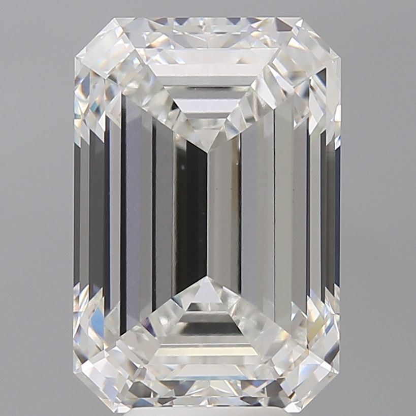 8.02 ct. emerald Lab Grown Diamond front image