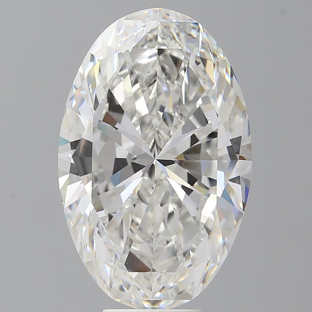 9.51 ct. oval Lab Grown Diamond front image