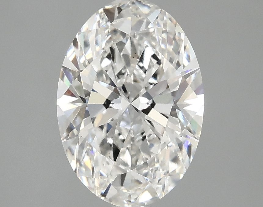 2.08 ct. oval Lab Grown Diamond front image