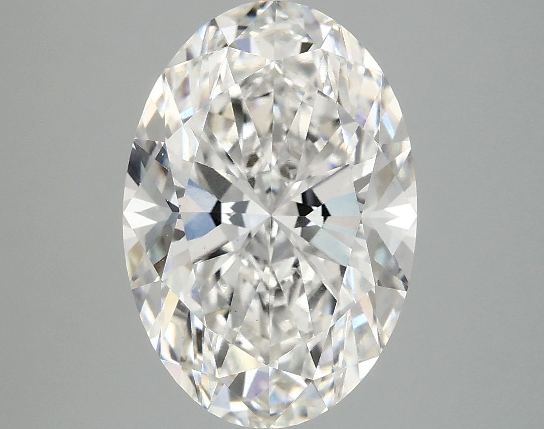 3.96 ct. oval Lab Grown Diamond front image