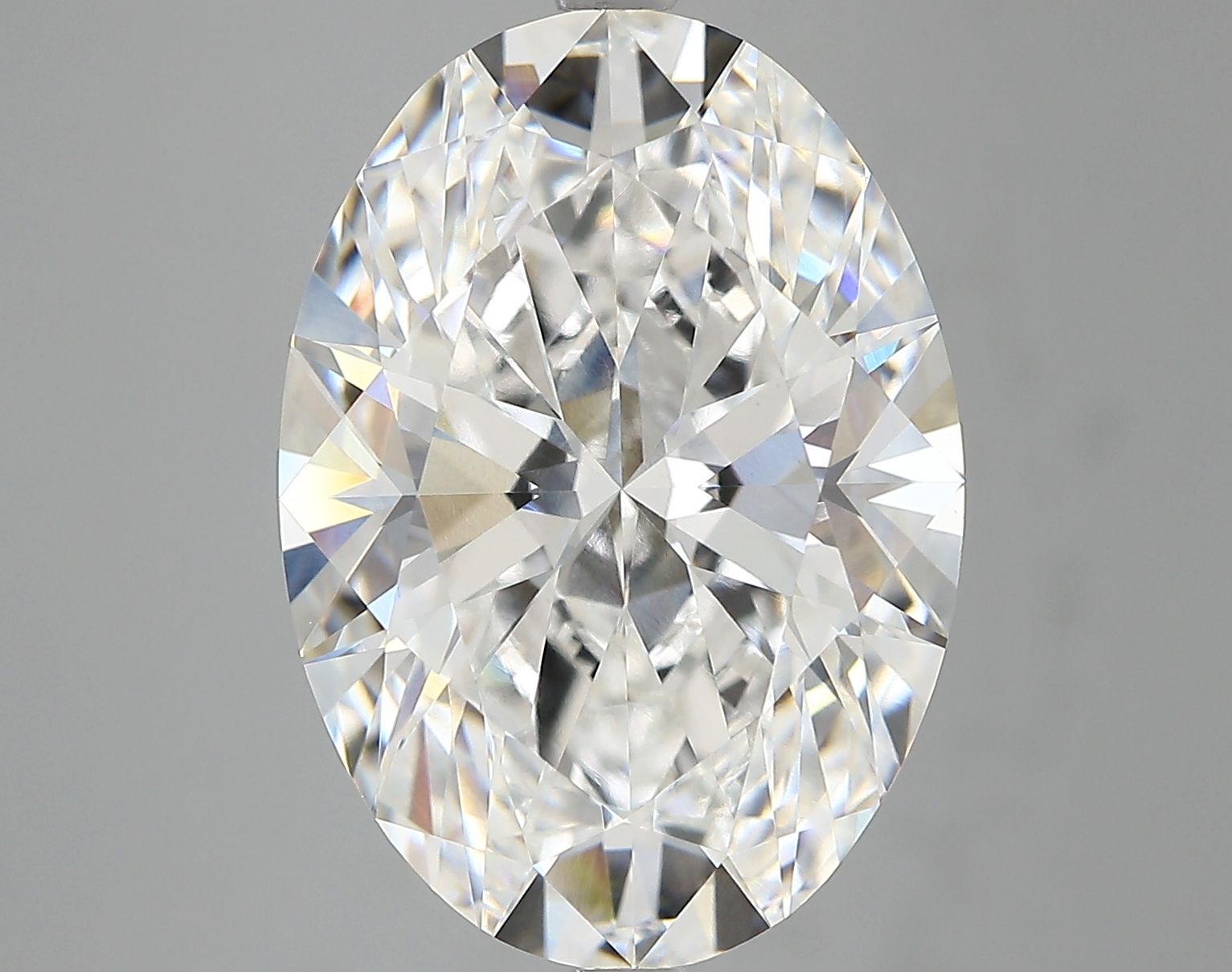8.08 ct. oval Lab Grown Diamond front image