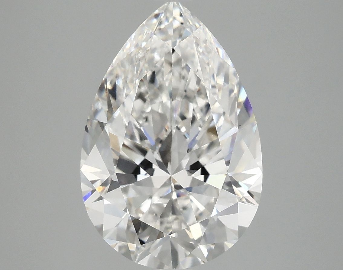 4.10 ct. pear Lab Grown Diamond front image