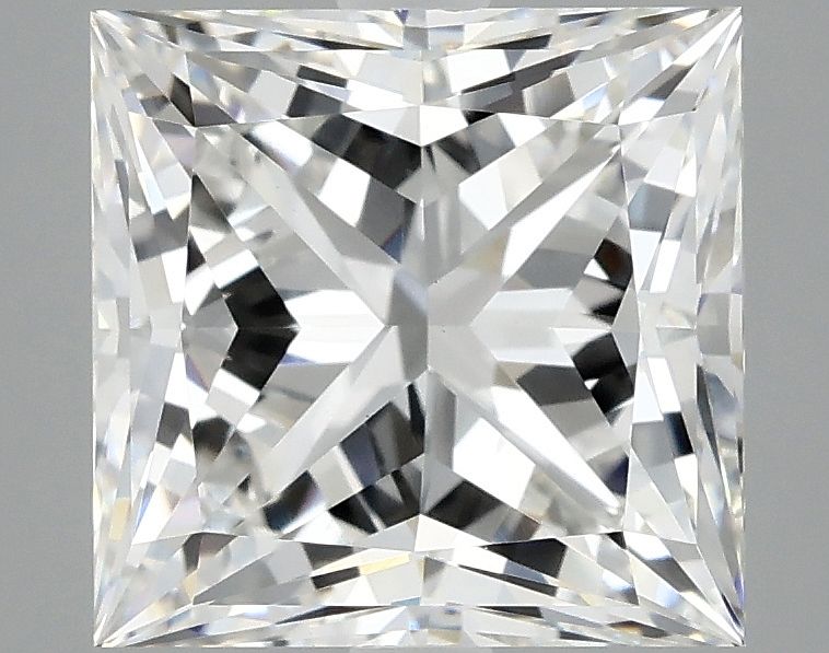 4.16 ct. princess Lab Grown Diamond front image