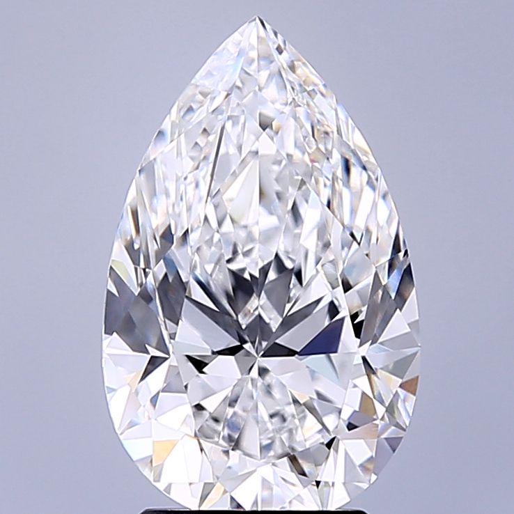 3.25 ct. pear Lab Grown Diamond front image
