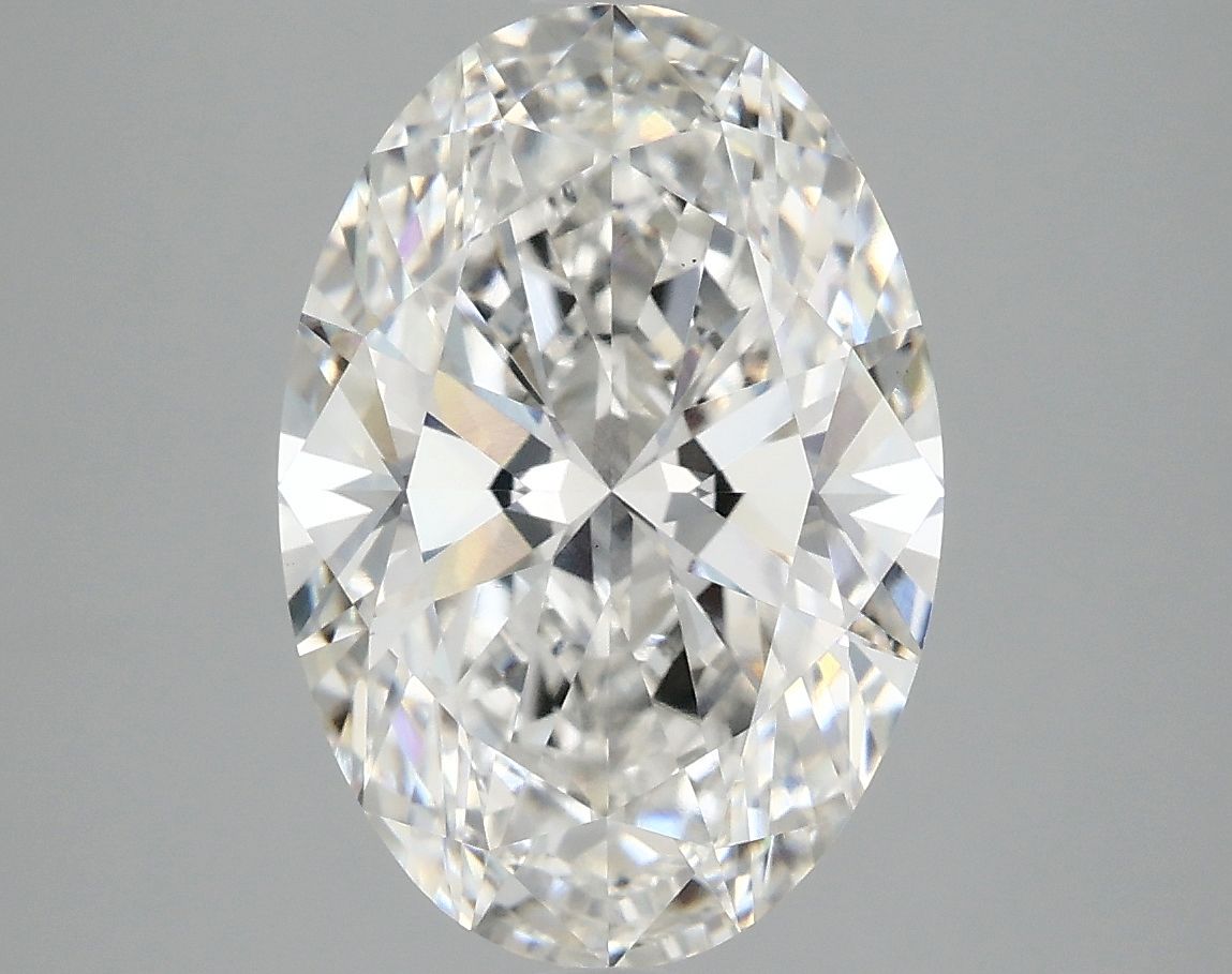 4.04 ct. oval Lab Grown Diamond front image