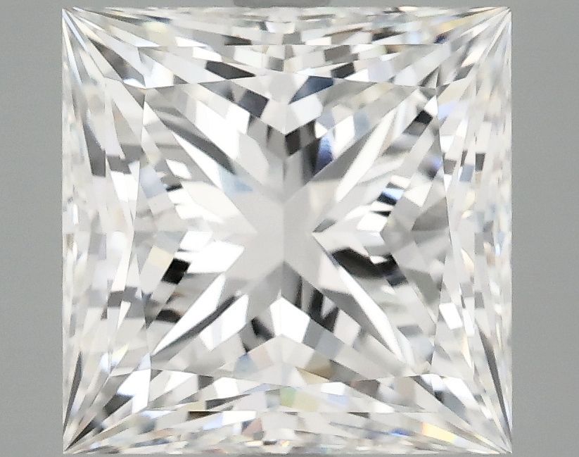 4.96 ct. princess Lab Grown Diamond front image