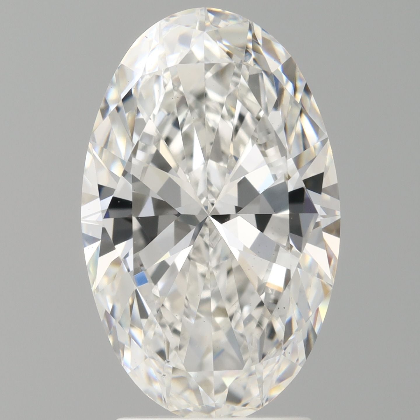 3.01 ct. oval Lab Grown Diamond front image