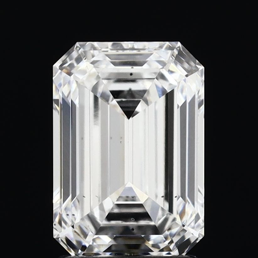2.23 ct. emerald Lab Grown Diamond front image