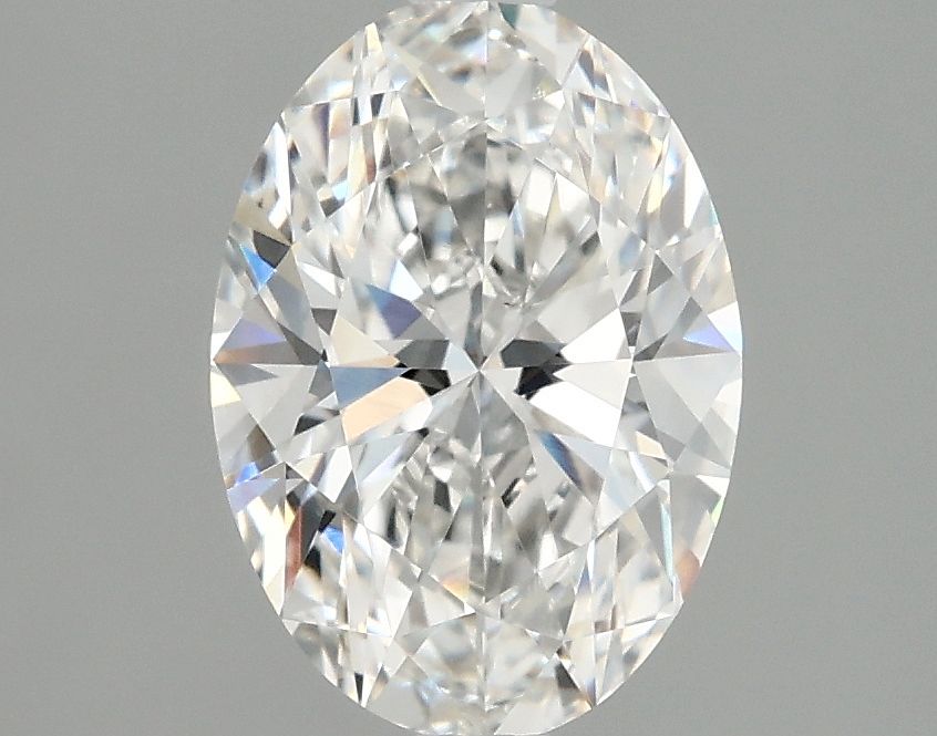 1.92 ct. oval Lab Grown Diamond front image