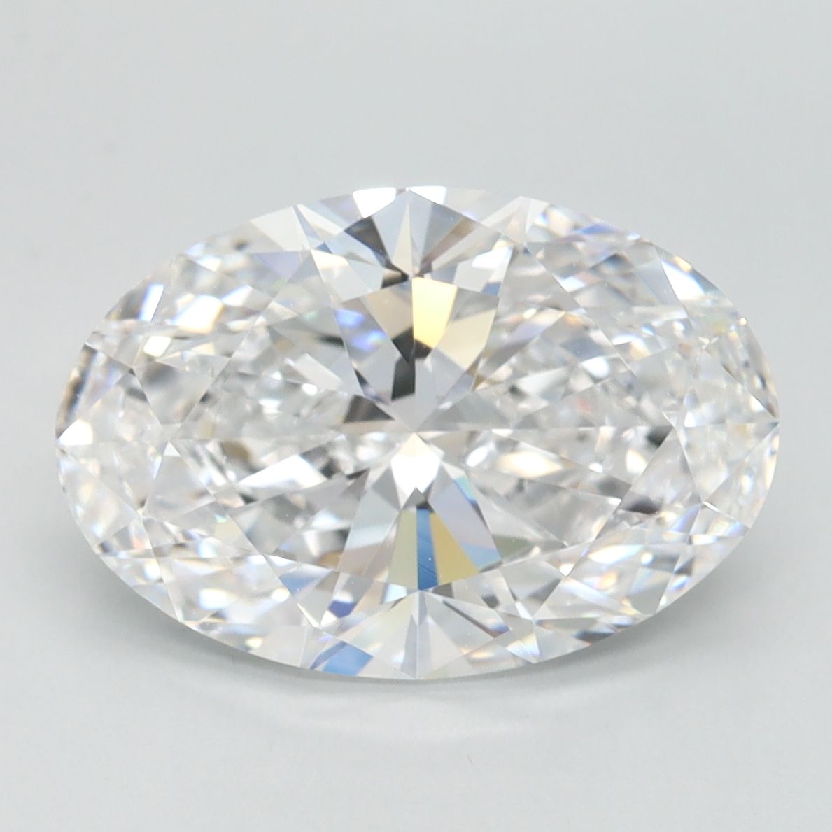 3.17 ct. oval Lab Grown Diamond front image