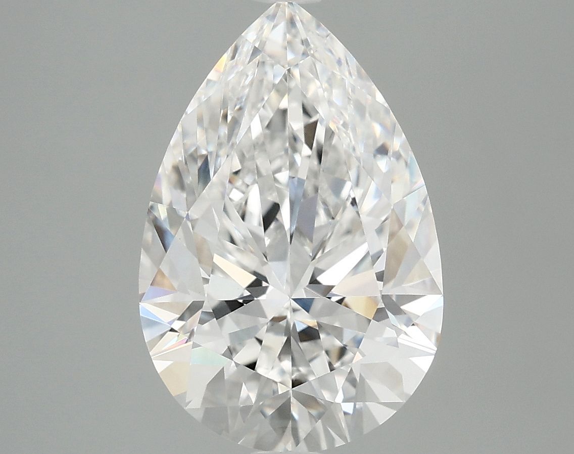 3.98 ct. pear Lab Grown Diamond front image