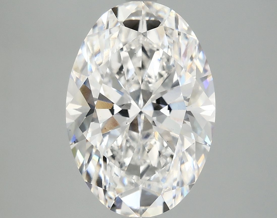 4.08 ct. oval Lab Grown Diamond front image