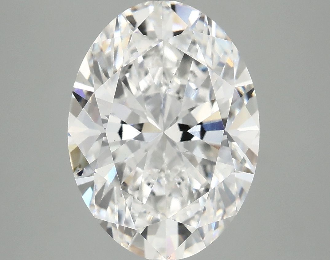 3.98 ct. oval Lab Grown Diamond front image