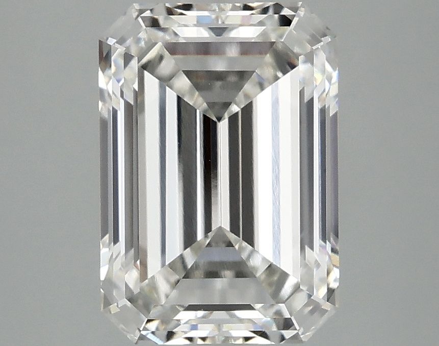 3.02 ct. emerald Lab Grown Diamond front image