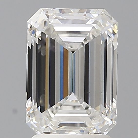 2.53 ct. emerald Lab Grown Diamond front image