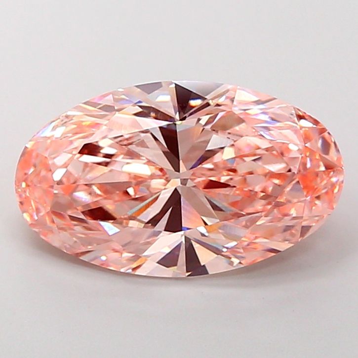 6.02 ct. oval Lab Grown Diamond front image
