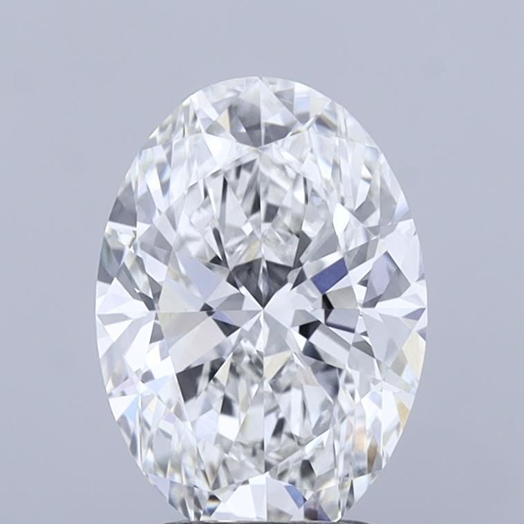 3.03 ct. oval Lab Grown Diamond front image
