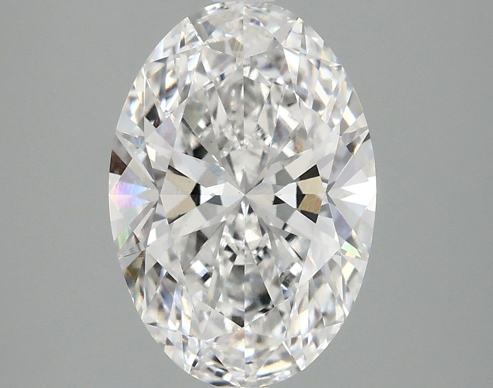 2.88 ct. oval Lab Grown Diamond front image