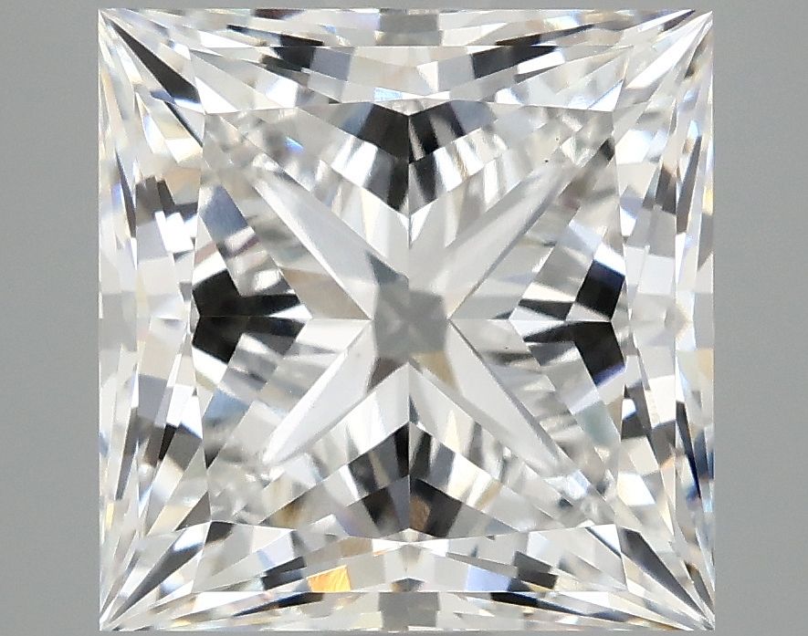 4.96 ct. princess Lab Grown Diamond front image